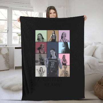 Discover Caitlin Clark Eras Tour 2682 Fleece Blankets