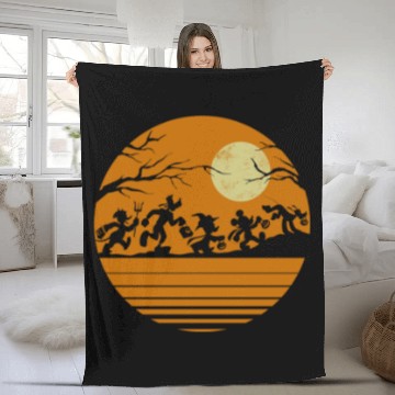 Discover Disneyss Mickey Mouse And Friends Halloween Fleece Blankets