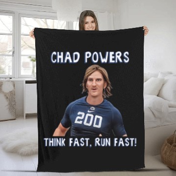 Discover Chad Powers, Eli Manning, Penn State Lions, College Football Fleece Blankets