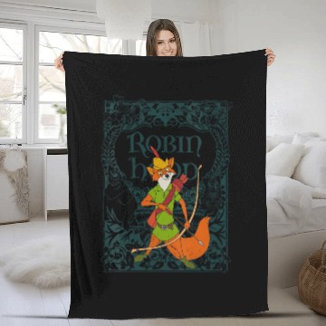 Discover Womens Disney Robin Hood Retro Vintages Distressed VNeck Baseball Jerseys Fleece Blankets