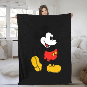 Discover Disney Classic Mickey Mouse Fleece Blankets