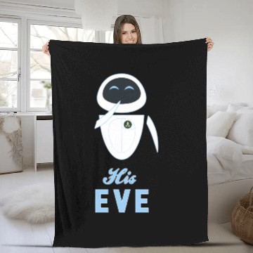 Discover Disney Pixar Wall-E His Eve Couples Fleece Blankets