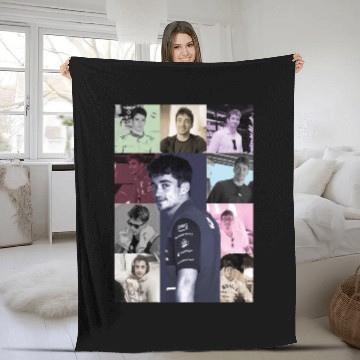 Discover charles leclerc eras tour Fleece Blankets