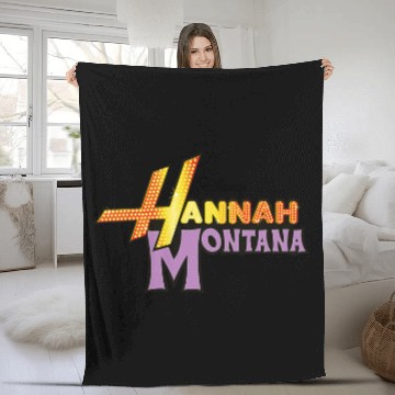 Discover Hannah Montana Baseball Jerseys, Disney Hannah Montana Logo Fleece Blankets