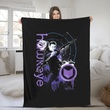 Discover Marvel Hawkeye Disney Plus Target Paint Splatter Baseball Tees Fleece Blankets