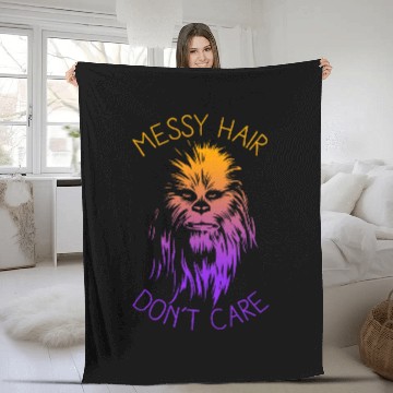 Discover Star Warss Chewbacca Messy Hair Dont Care Disney Baseball Jerseys Fleece Blankets