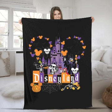 Discover Disney Halloween Fleece Blankets