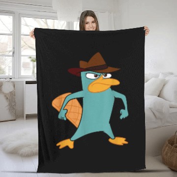 Discover Disney Phineas And Ferb Perry The Platypus Brave Fleece Blankets