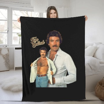 Discover Tom Selleck is the Daddy - Tom Selleck - Fleece Blankets