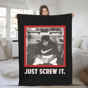 Discover Vintage DJ Screw Houston Screwed Up Click Rap Fleece Blankets