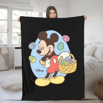 Discover Disney - Mickey Easter Basket Fleece Blankets