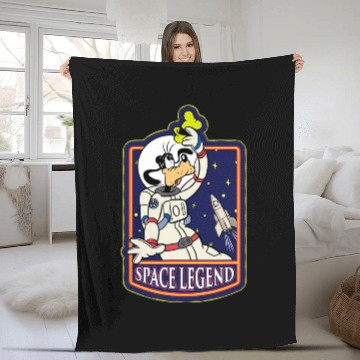 Discover Disney Astronaut Goofy Space Legend Fleece Blankets