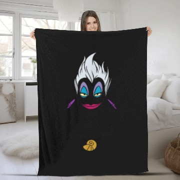 Discover Disney Villains Ursula Big Face Fleece Blankets