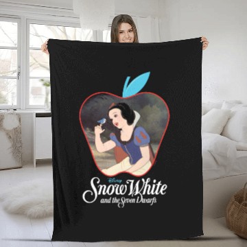 Discover Disney Princess - Snow White Apple Baseball Tees Fleece Blankets