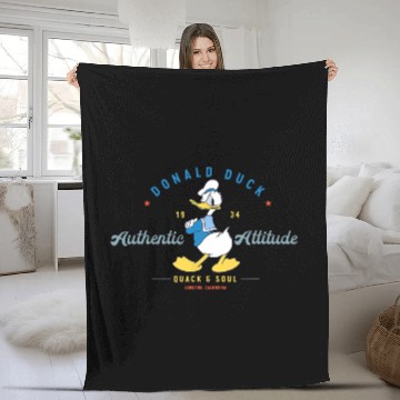 Discover Disney Donald Duck  Attitude Retro Fleece Blankets