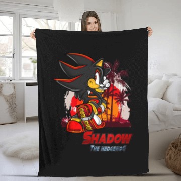 Discover Shadow the hedgehog Active Fleece Blankets