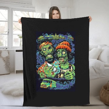 Discover Cheech And Chong Fleece Blankets