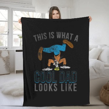 Discover Disney Cool Dad Goofy Premium Baseball Jerseys Fleece Blankets