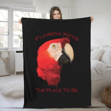 Discover Florida Keys Fleece Blankets