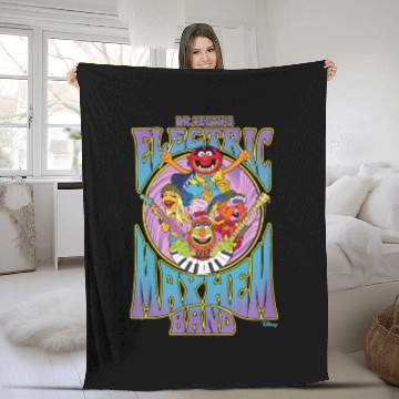 Discover Disney The Muppets Dr Teeths Electric Mayhem Ban Zip Fleece Blankets