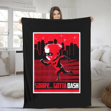 Discover Disney Pixar The Incredibles Dash Sideways Gotta Dash Zip Fleece Blankets