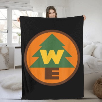 Discover Disney Pixar Up Wilderness Explorer Big Chest Logo Fleece Blankets