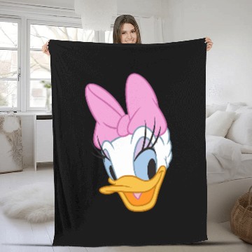 Discover Disney Daisy Baseball Jerseys Fleece Blankets