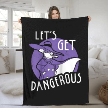 Discover Disney Darkwing Duck Let's Get Dangerous Raglan Baseball Fleece Blankets Baseball Tees