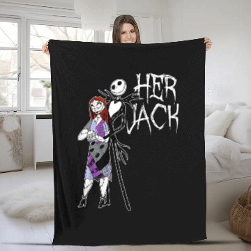 Discover disneys The Nightmare Before Christmas Her Jack Fleece Blankets