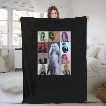 Discover Miley Cyrus Eras Tour Fleece Blankets