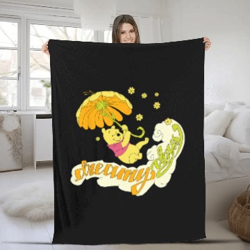 Discover Disney Winnie the Pooh Bear Dreamy Days Fleece Blankets