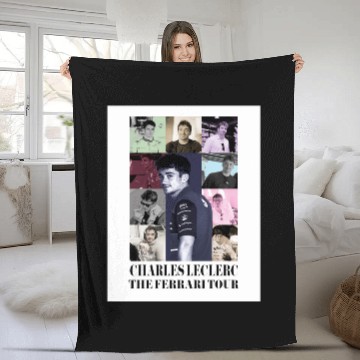 Discover Charles leclerc eras tour Baseball Tees Fleece Blankets