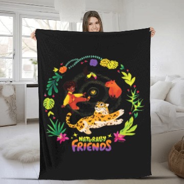 Discover Disney Encanto Antonio Madrigal & Animals Natura Baseball Tees Fleece Blankets