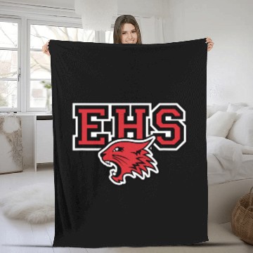 Discover Disney High School Musical The Series EHS Wildcats Mascot Zip Fleece Blankets
