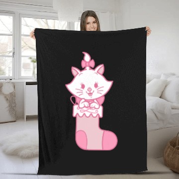 Discover Disney Aristocats Marie Christmas Simple Stocking Baseball Tees Fleece Blankets