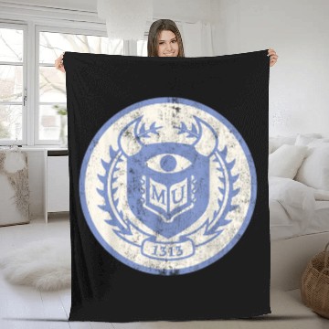 Discover Disney Pixar Monsters University Distressed Scho Fleece Blankets