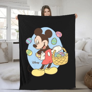Discover Disney - Mickey Easter Basket Fleece Blankets