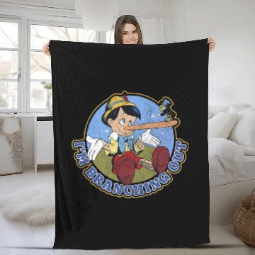 Discover Disney Pinocchio Jiminy Cricket Branching Out Baseball Tees Fleece Blankets