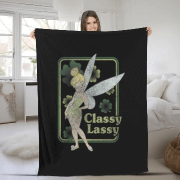 Discover Disney Peter Pan Tinker Bell St. Patricks Day Classy Lassy Fleece Blankets 3D Fleece Blankets