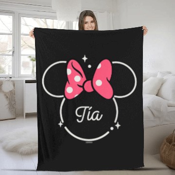 Discover Disney Minnie Mouse Ta Aunt Head Icon Magic Da d Baseball Tees Fleece Blankets