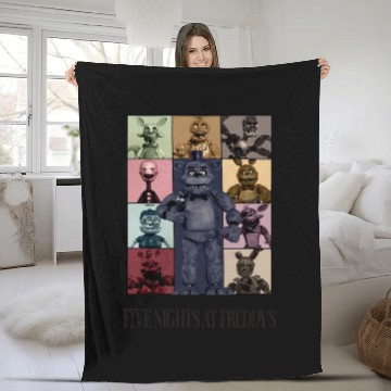 Discover Five Nights At Freddys Eras Tour Essential Fleece Blankets