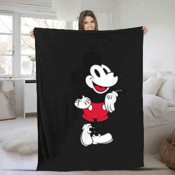 Discover Amazon Essentials Disney Mens Standing and Smili Fleece Blankets