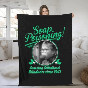 Discover A Christmas Story Soap Poisoning Fleece Blankets