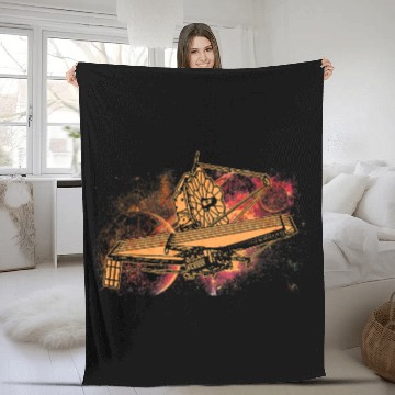 Discover Astronauts James Webb Space Telescope Fleece Blankets