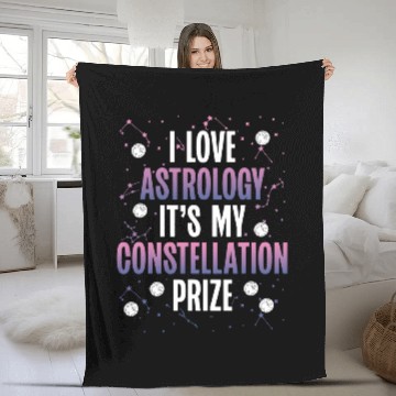 Discover Astronauts I Love Astrology It S My Constellation Prize Space Science Fleece Blankets
