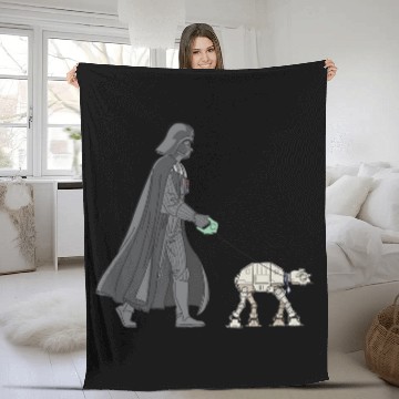 Discover Darth Vader AT-AT Walker Disney+ Fleece Blankets