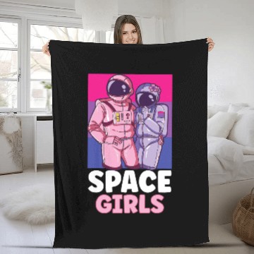 Discover Astronauts Astronomy Solar System Outer Space Kids 5 Fleece Blankets