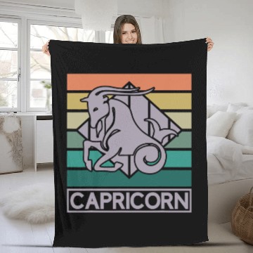 Discover Capricorn Horoscope Astrology Astrological Zodiac Sign Fleece Blankets