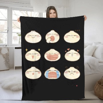 Discover Disney Bao Nine Feelings Of Dumpling Emotion Box Up Baseball Tees Fleece Blankets