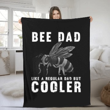 Discover Bee Beekeeping Cool Beekeeping Art Men Dad Bee Hive Keeping Honey Beekeeper 23 Beekeeper Fleece Blankets